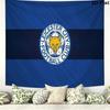 Leicester City FC Wall Tapestry Aesthetic Wall Hanging Printed Fabric Blanket Decorative Tapestries for Bedroom Living Room Home Decor