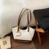 Large-capacity Bag For Women, Versatile, Fashionable, One-shoulder, Trendy, Commuter, Retro, Casual Tote Bag