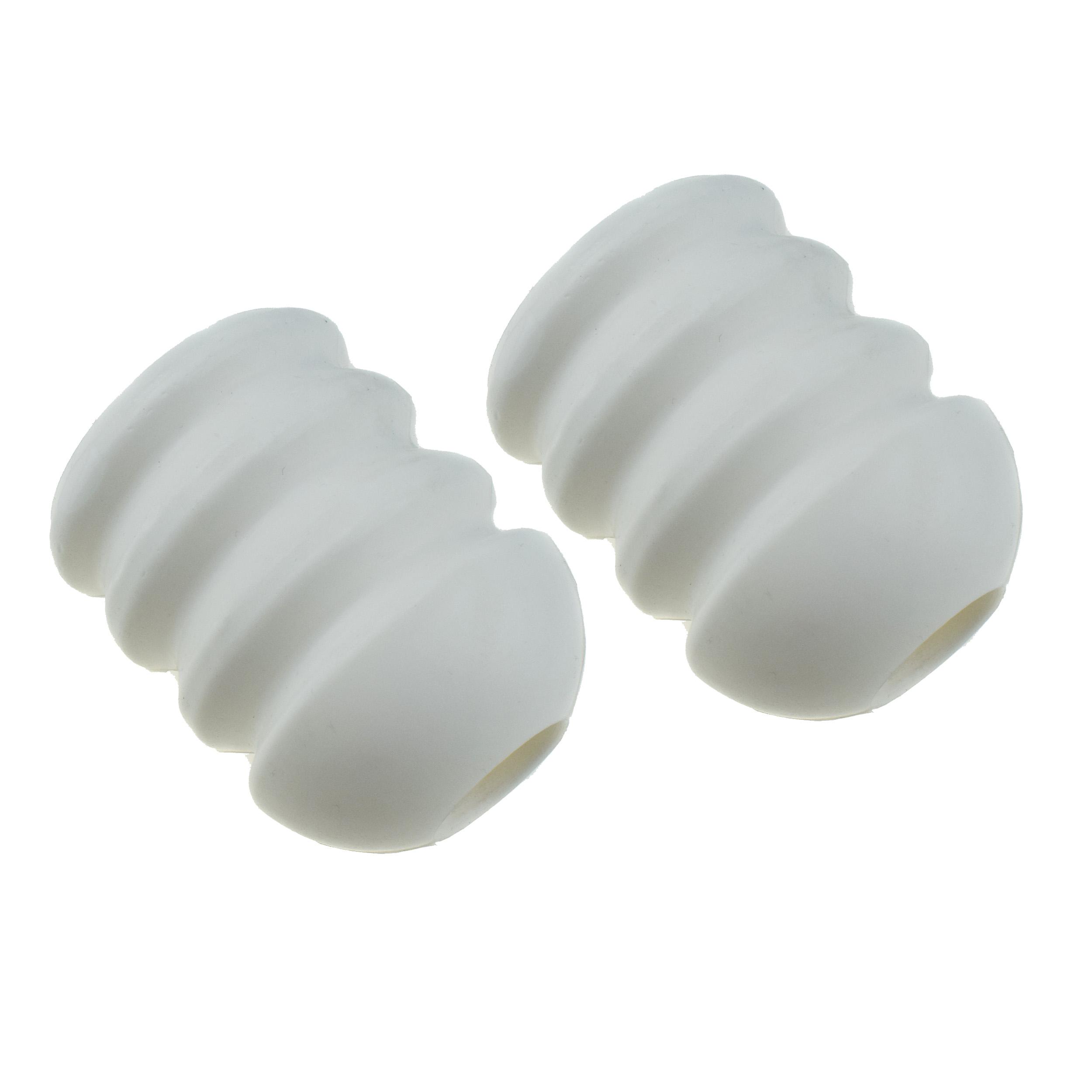 2 Pcs Rear Left & Right Suspension Control Arm Bump Stop Bumper For Chevrolet Trailblazer GMC Envoy 2002-2009 & Buick Rainier