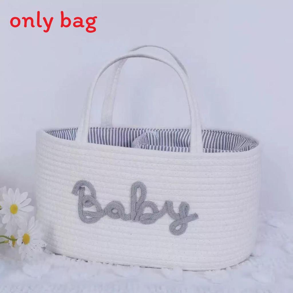 Cotton Rope Storage Basket With Removable Liner For Toy Organization And Laundry Use