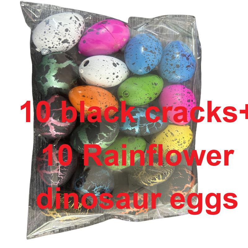 

20Pcs/Set Mixed Color Magic Dinosaur Hatching Growing In Water Grow Egg Animal Breeding Process Educational Teaching Playful Toys