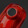 AIRSPEED Carbon Fiber Car Shark Fin Antenna Cover Radio Signal Sticker Accessories Fit Mini Cooper R55 R56 Accessories (Red)