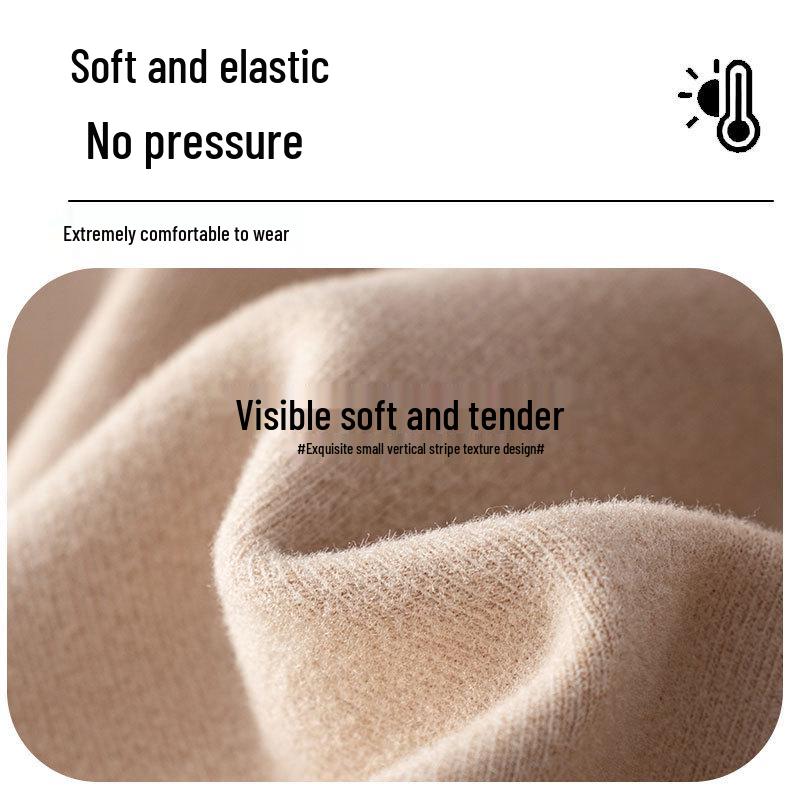 New Double-Sided Plush Women's Autumn/Winter Shirt with Cashmere Protein, 3A Antibacterial, Slim Fit—Wear Out or as Base Layer