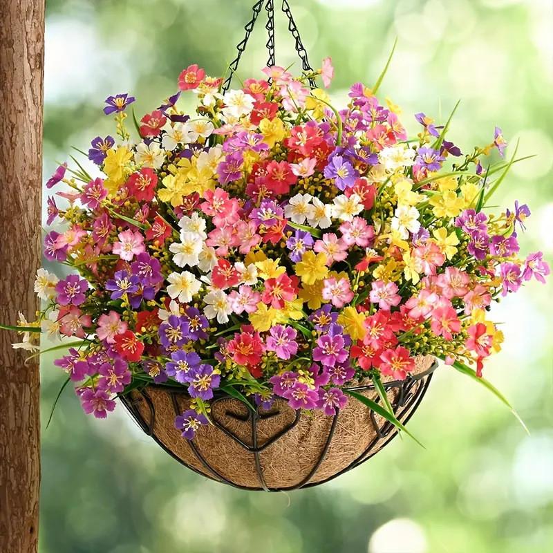 Artificial Mini Daisy Flower Bouquet For Home Decor And Wedding Centerpiece