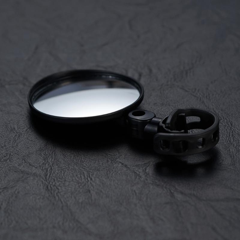 Universal ABS Bike Handlebar Side Mirror With Adjustable Mounting System For Clear Road Observation