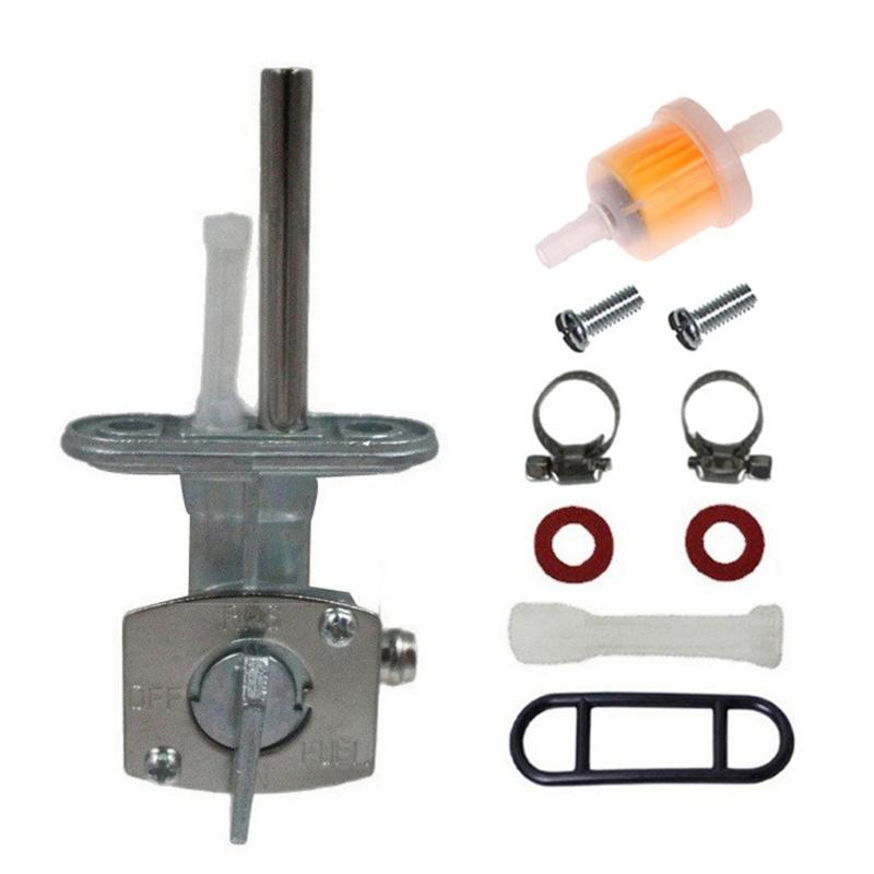 

Топливные краники для мотоцикла Petcock для 660R YFM660R 2001-2005 5LP-24500-01-00 Замена топливных газовых краников-переключателей Вкл/Выкл 1