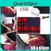 Usb Electric Ramidos Portable 5v Heated Car Office Use Winter Warm Blanket Cover Heater