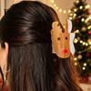Christmas Stocking Stuffers Hair Claw Clip for Women, Cute Patterns Non-Slip Strong Hold Cartoon Clips Shark Clip, Lightweight Decorative Barrettes