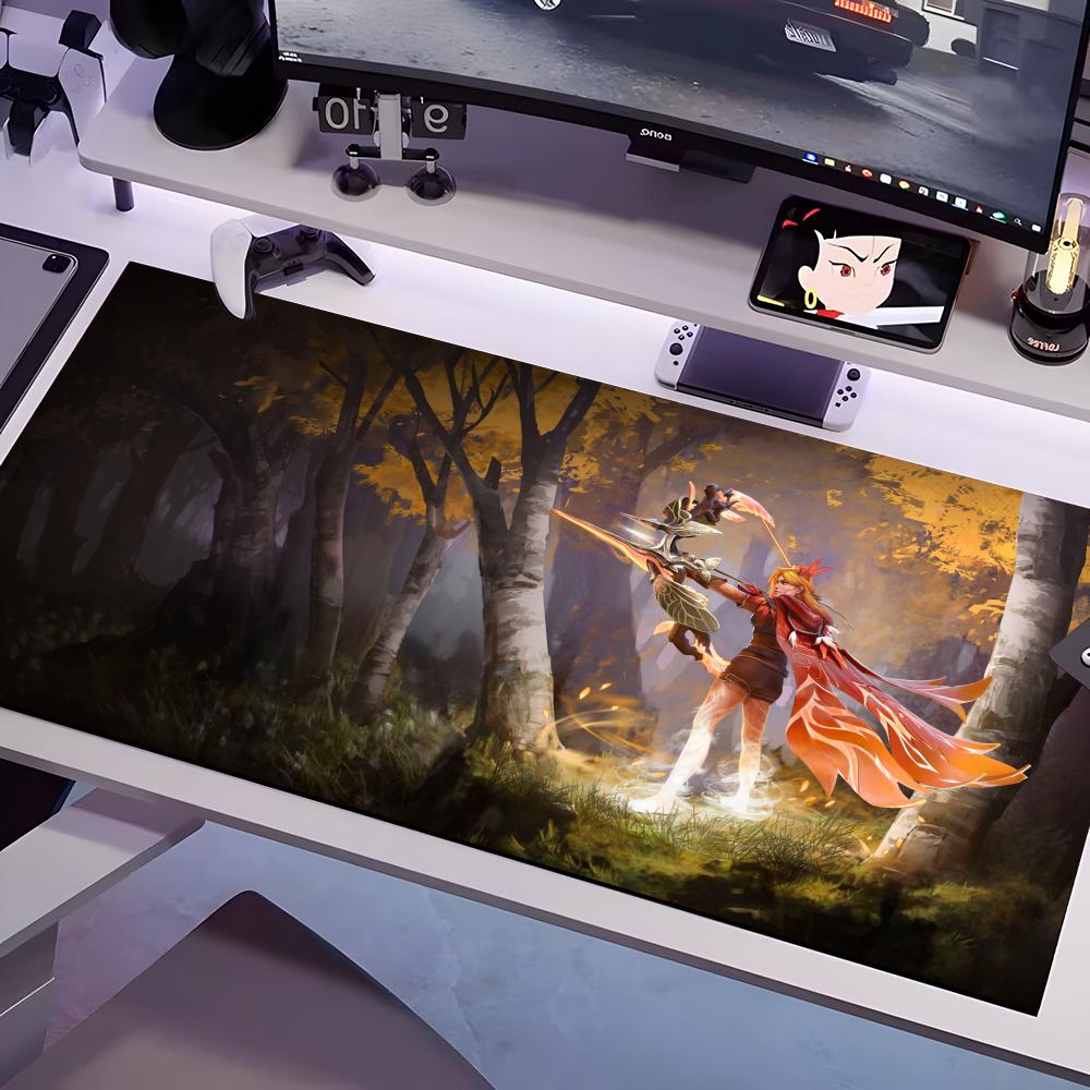 HotDota 2 Mouse Pad Multiple Sizes Large Square Computer Office Game Table Mats Rubber Anti-slip Mousepads 600x300x2mm