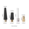Bike Tire   Adapters Ball Pumps Needle Balloon Nozzle Inflation set   Inflator Adapters Air Pumps Accessories