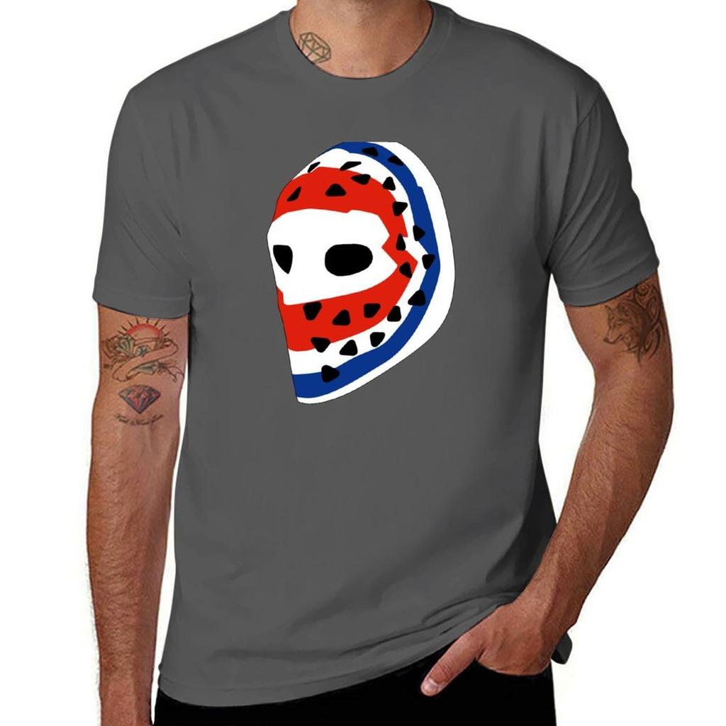 Ken Dryden Mask Tshirt Casual Graphic Print Tee