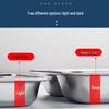 777 Stainless Steel 304 Divided Lunch Tray