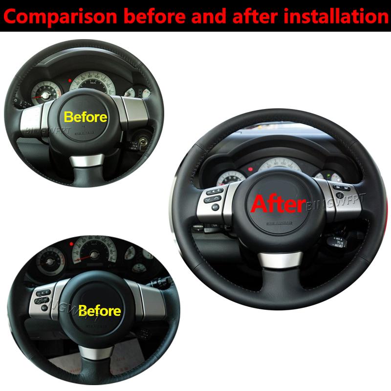 Steering Wheel Control Phone Buttons Switch 84250-35070 For Toyota FJ Cruiser 2007-