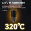 For Anycubic Kobra S1 Hotend Upgrade Ceramic Heating Nozzle Kobra S1 Combo Hotend S1C 24V 48W Rapid Heating Kobra S1 Accessory