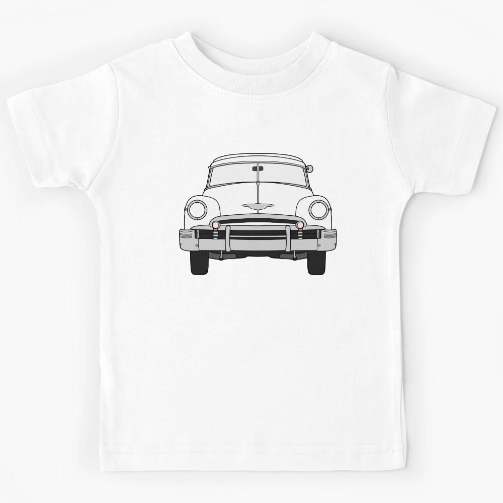 Chevy Styleline 1949-1952 white color Kids T-Shirt 110