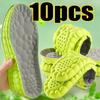 10pcs New 4D Sport Insole Super Soft Shoes Sole Pads for Feet Shock Absorption Baskets Shoe Sole Arch Support Orthopedic Inserts