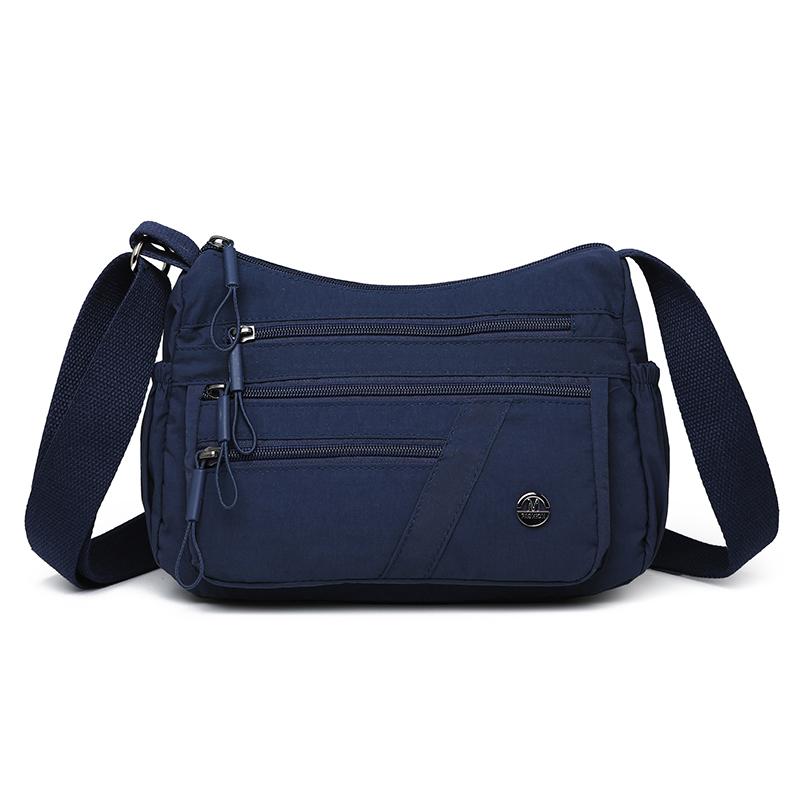 Women's Multi-Compartment Crossbody Bag Mother Bag Large Capacity Lightweight Commuter Shoulder Bag