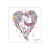 Waterproof Temporary Tattoos for Kids - Flamingo & Unicorn Designs