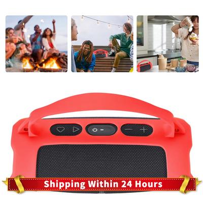 Silicone Cover Case Shockproof Protective Cover Anti Drop with Shoulder Strap for JBL Charge 5 Wi-Fi & JBL Charge 5 Speaker