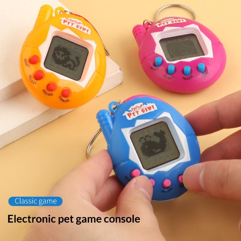 Elektronische Haustiere Nostalgisch 168 Haustiere in Einem Virtuell Cyber Digital Nostalgisch Lustige Spielzeuge Pixel Lustiges Spielen