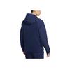 Nike Solid Color Pullover Fleece Hoodie Men Tops Navy-Blue CU4364-410