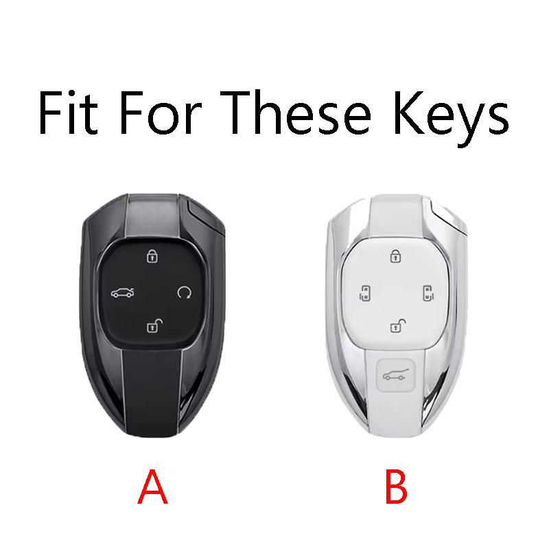 Zinc Alloy Auto Smart Key Fob Cover Case Housing Fit For Trumpchi Gac Empow J11 J12 J13 J14 J15 J16 Gs8 Protector Auto Accessories