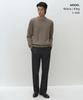 MUSINSA STANDARD [Plus] 100% Cashmere Crew Neck Knit [Taupe]