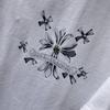 8931 CHROME HEARTS 2026 Summer New High Quality Cotton Round Neck Loose Large Size Men's and Women's T-shirt Couple T-shirt