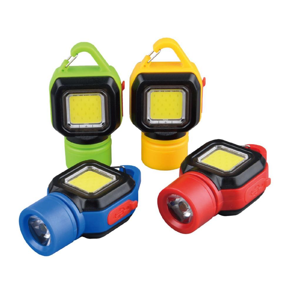 Mini USB Rechargeable Torch LED Light Flashlight Lamp Pocket Keychain Torch