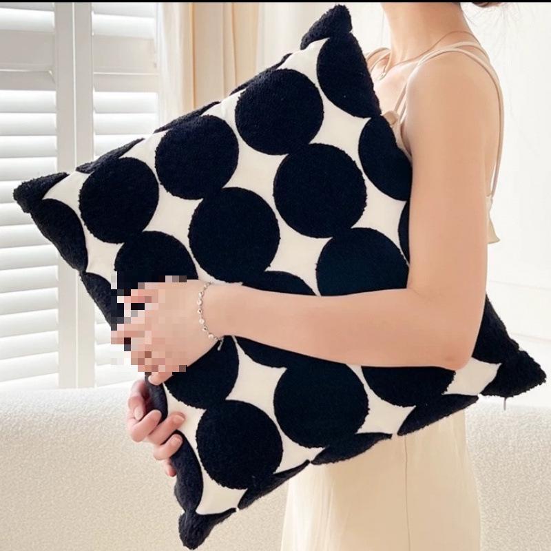 Nordischer Luxus Französische Sofakissenbezüge für Wohnzimmer- und Nachttischdekoration.