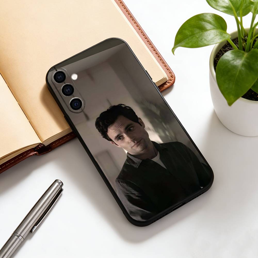 Joe Goldberg Phone Case Black Silicone Soft For Samsung Galaxy A73,A72,A71,A70,A53,A52,A51