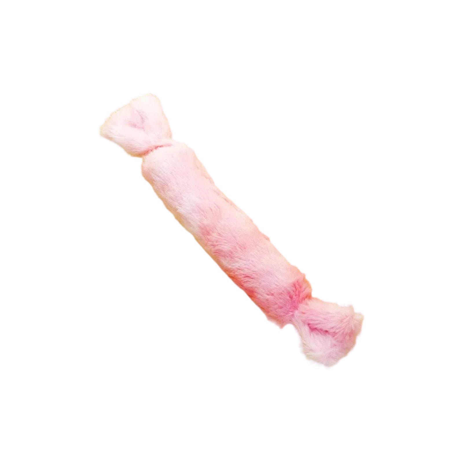 

Plush Catnip Toy for Cats Soft Durable Chew Toy Interactive Pet Toy with Catnip Filling for Cats and Small Dogs One Size рожевий