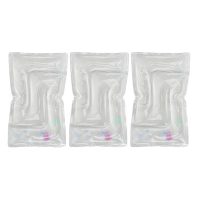 Gel Bead Ice Packs Reusable Reduce Soreness Decompression Hot Compress Gel Bead Packs for Swelling Sports Injuries White