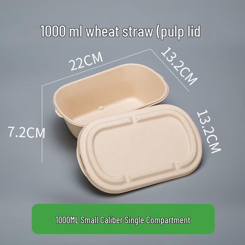Disposable Biodegradable Pulp Meal & Salad Box