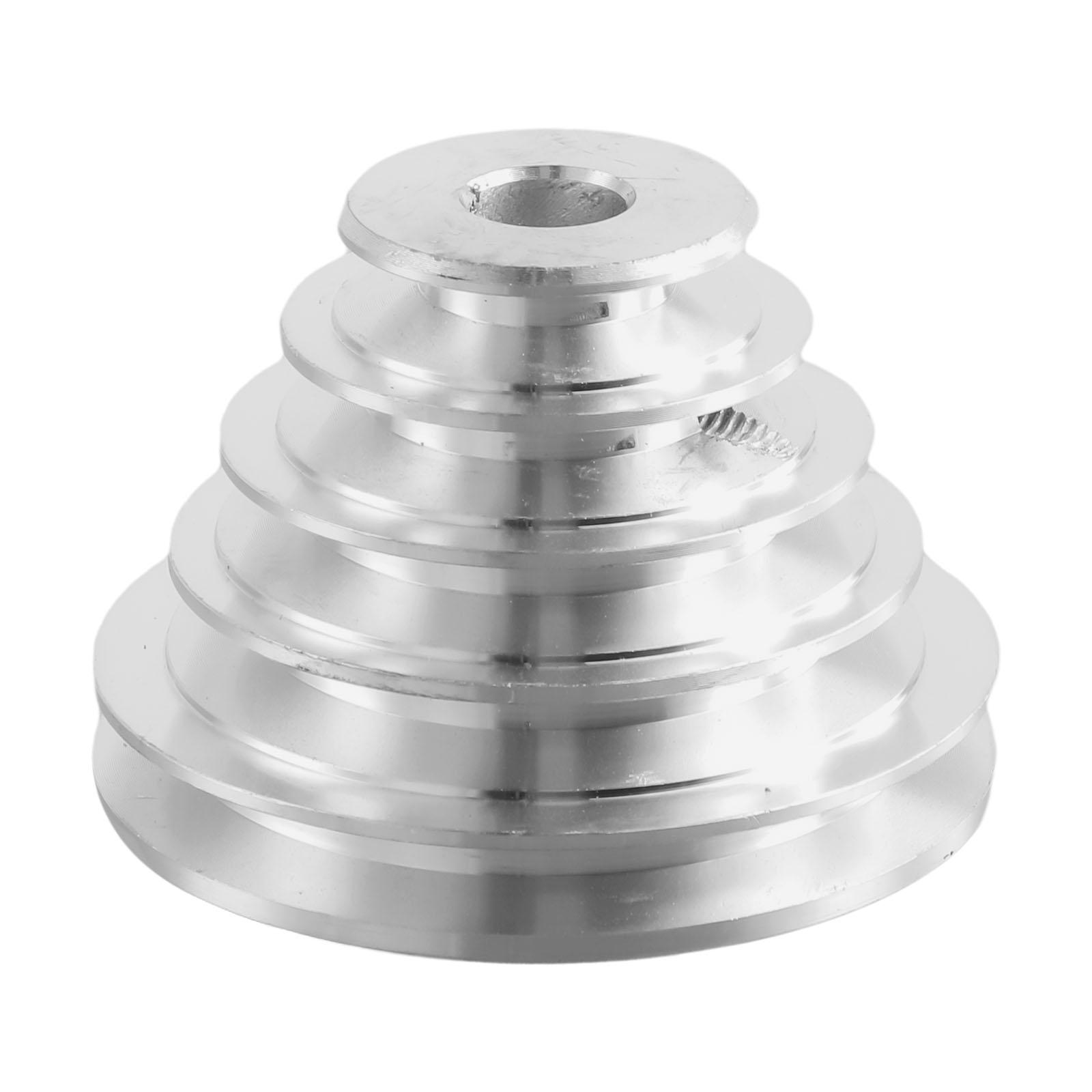 

1/2PCS 14mm/22mm Pagoda Pulley Wheel Aluminum Transmission Wheel For Benchtop Drill Press Timing Belt Transfer Motor Wheel 6mm
