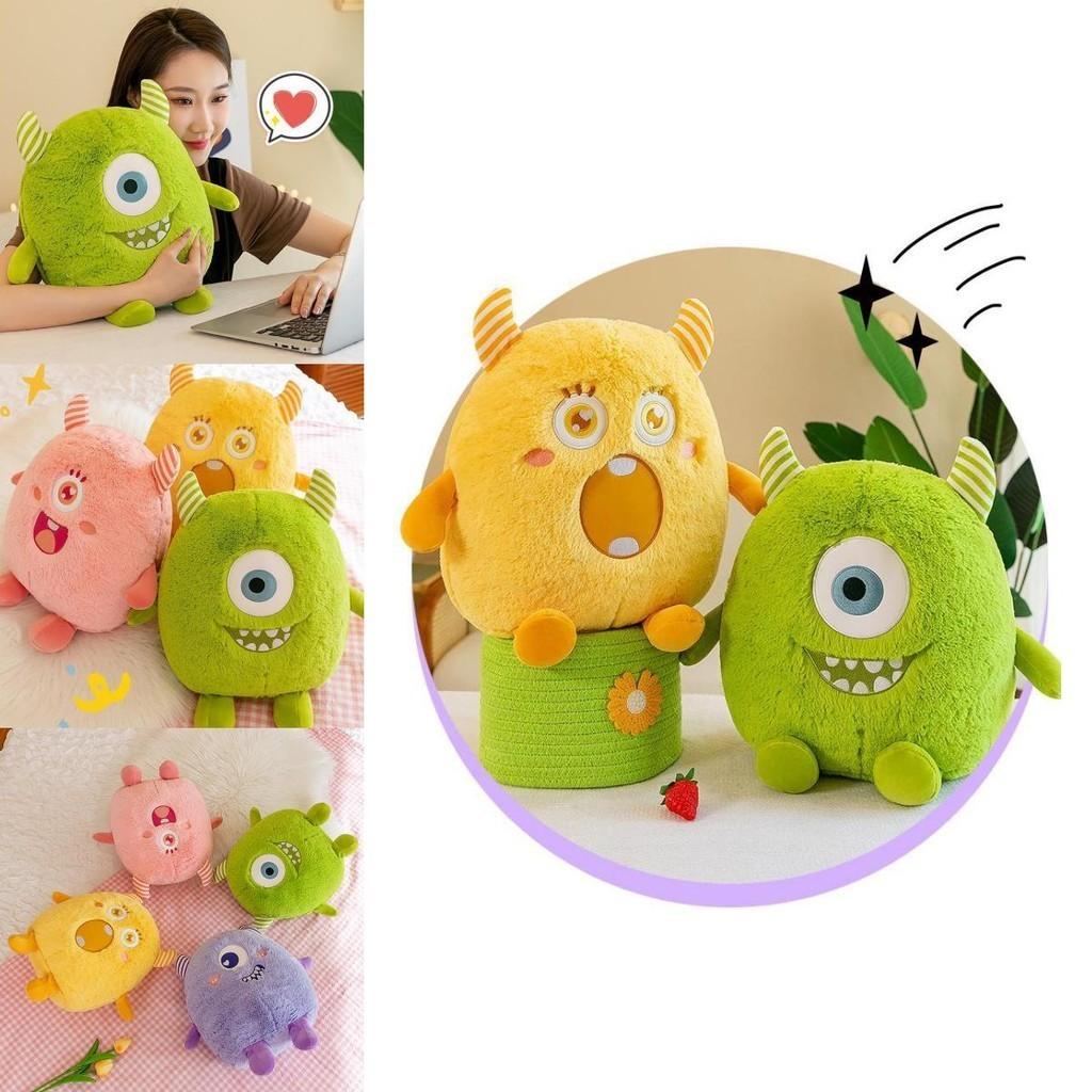 Cute Cartoon Monster Plush Toy Doll Adorable Pet Stuffed Animal Birthday Gift Wholesale