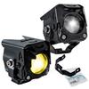 PIENSE Motorcycle LED Fog Light, Universal 12/24 V, 20 W, Waterproof, IP67 High Low