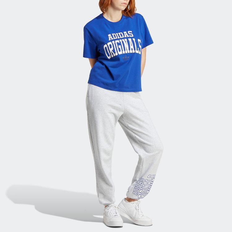 Adidas Originals T Shirt Women's Fluorescent Blue IC5982