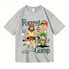 2026 Retro Lagan Classic Movie Collection Print Cotton Roundneck American Short Sleeve for Men and Women