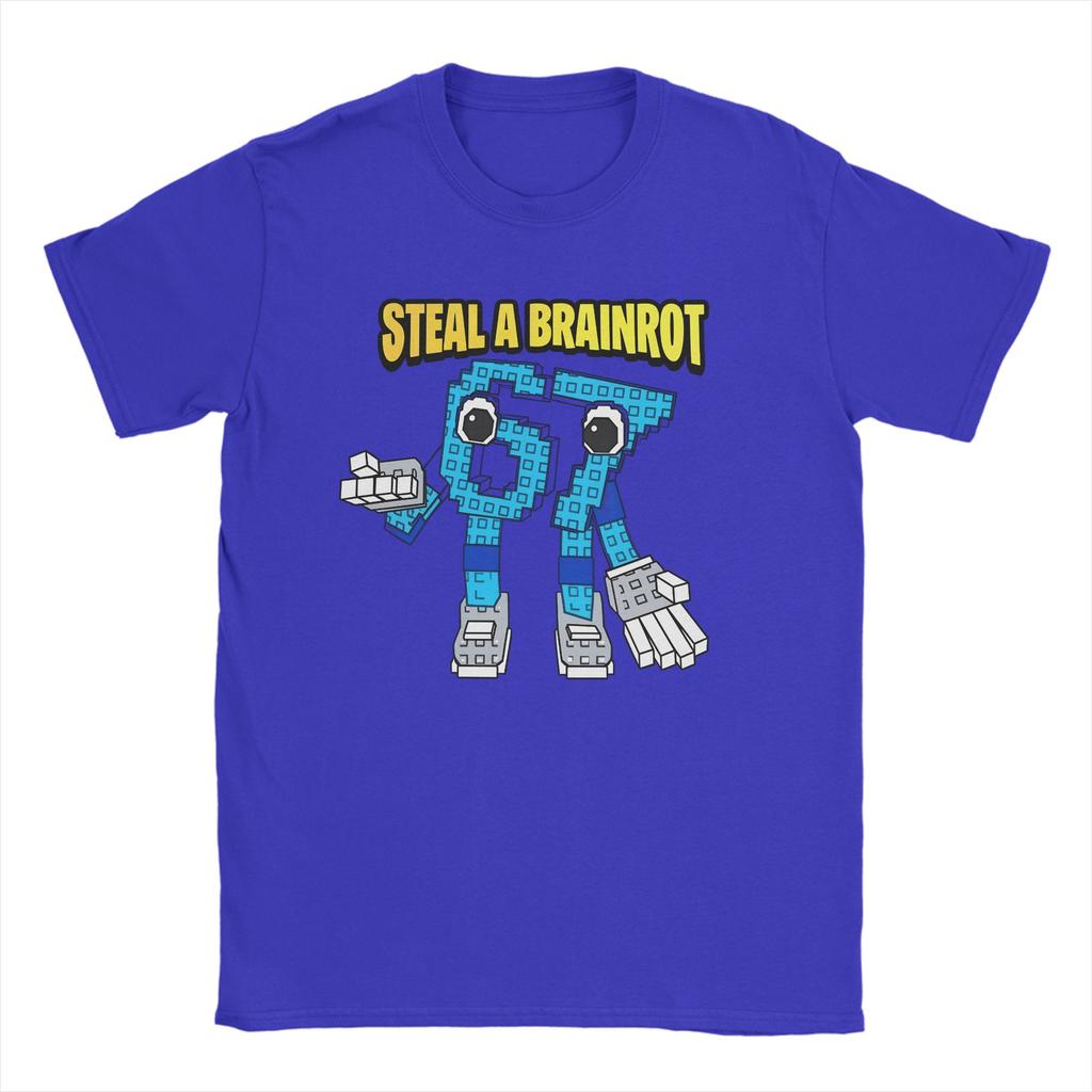 67 Six Seven 67 For Unisex Unisex T Shirt Steal Brainrot Gaming Meme Tees Short Sleeve Round Collar Tshirt 100 Cotton Clothes