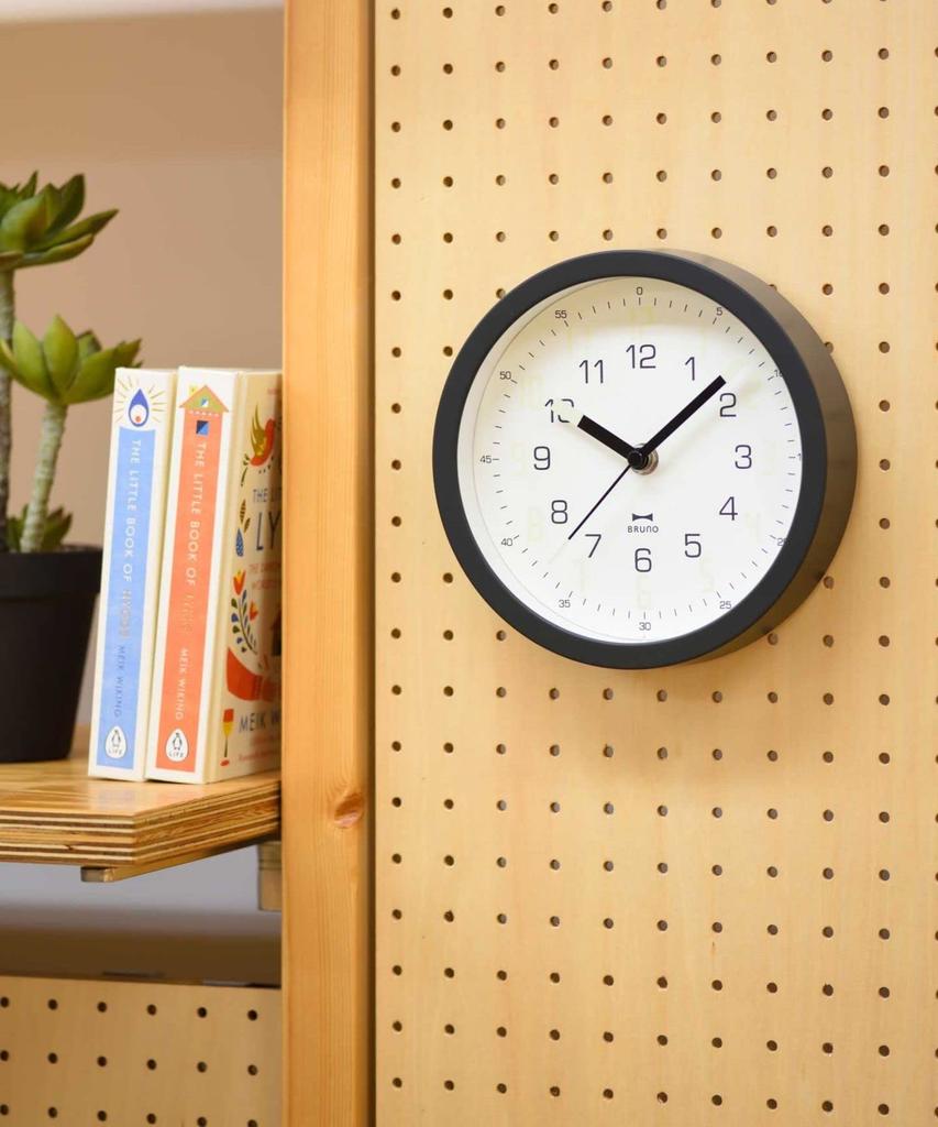 BRUNO Luminous 7-Segment Clock, Dark Gray, No Size, BCW045-DGY