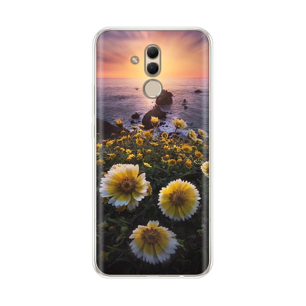 For Huawei Mate 20 Lite Case Shockproof Silicone Soft Phone Case Back Cover for Huawei Mate 20 Pro Cases Mate20 Covers Fundas