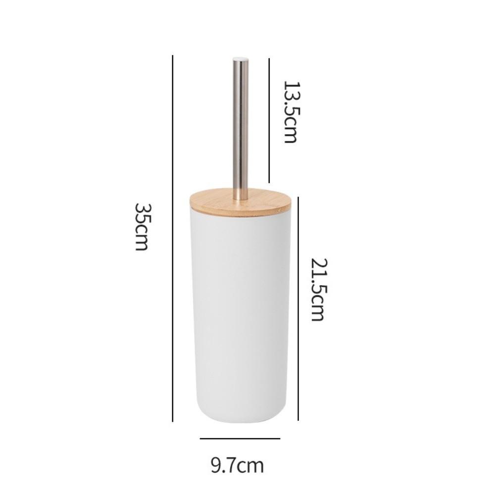 Anti Drip Bathroom Toilet Brush Long Handle Toilet Rim Cleaner Brush Toilet Brush Set  Bathroom