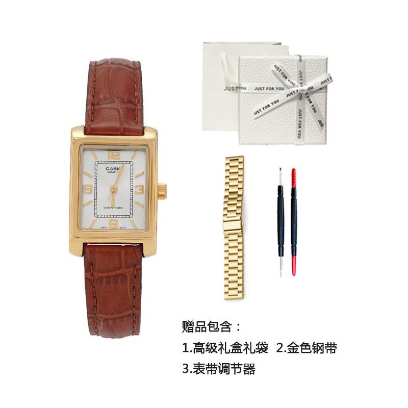 CASIO Women's Standard Series Silver Watch LTP-1234PGL-7AEF