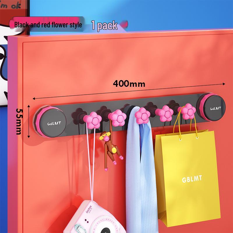 Dopamine No-Drill Rotating Adhesive Suction Cup Hooks for Bathroom, Kitchen, Bedroom & Doors