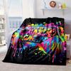 Gaming Neon Future Blanket Flannel Blanket Throw Blanket Sofa Cover Blanket Soft Premium Blanket Picnic Blanket Tv Blanket Gifts