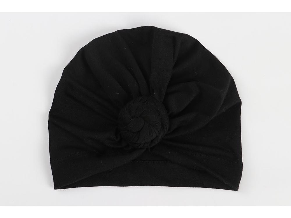 Autumn/Winter Fashion Parent-Child Cotton Turban Headscarf Hat Yoga Pleated Cap