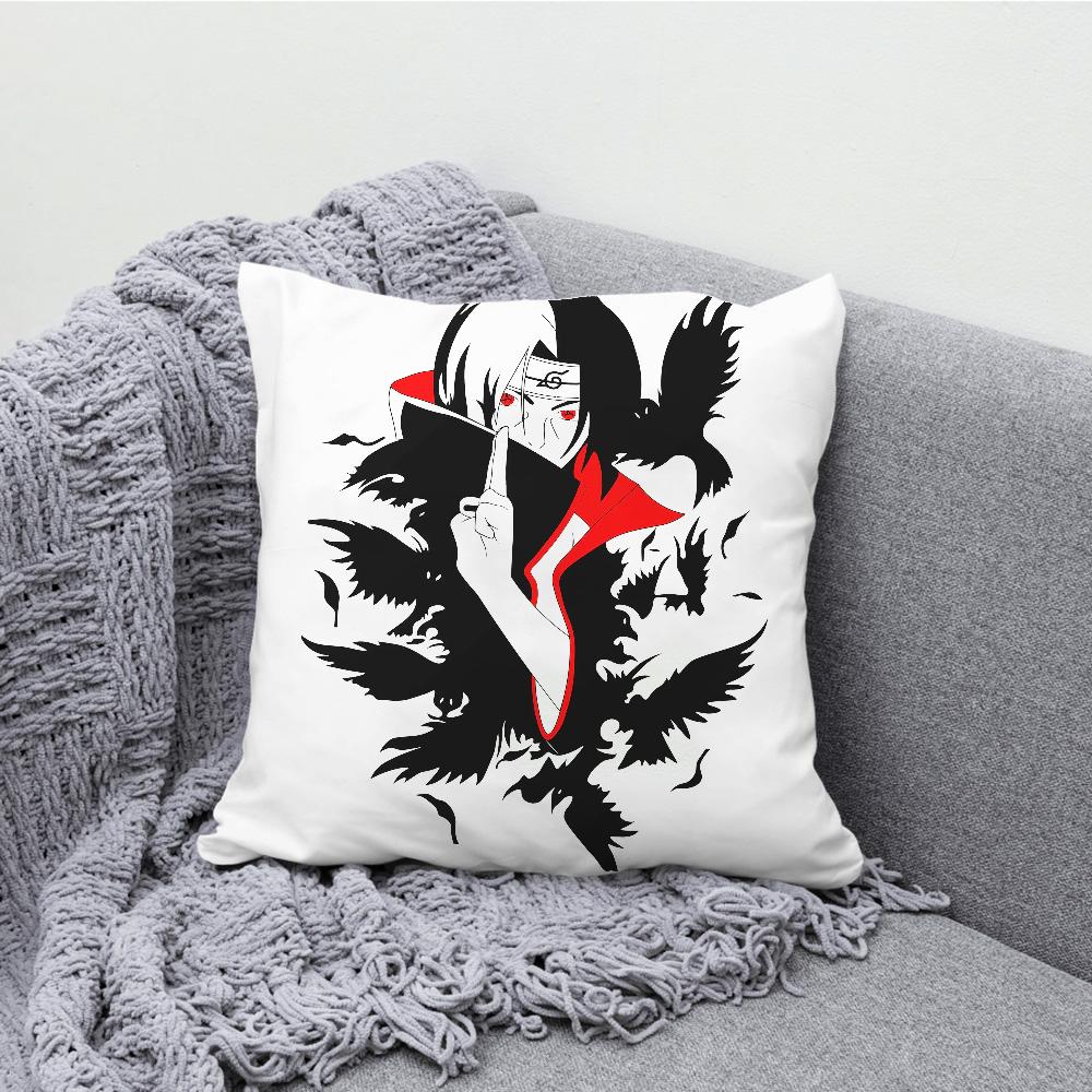 I-ItachiS anime Pillow Case Pillow Case Soft Cushion Cases for Farmhouse Sofa Decor Home Decorations and Protector