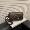 Small Square-shaped Bag, Stylish and Simple In Design, with A Single Shoulder Strap for Carrying.