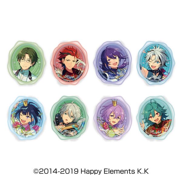 

Ensemble Clear Seal Stickers Gbox Box Stars!! 8-Piece